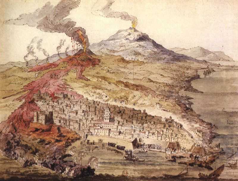 ثوران جبل إتنا سنة 1669