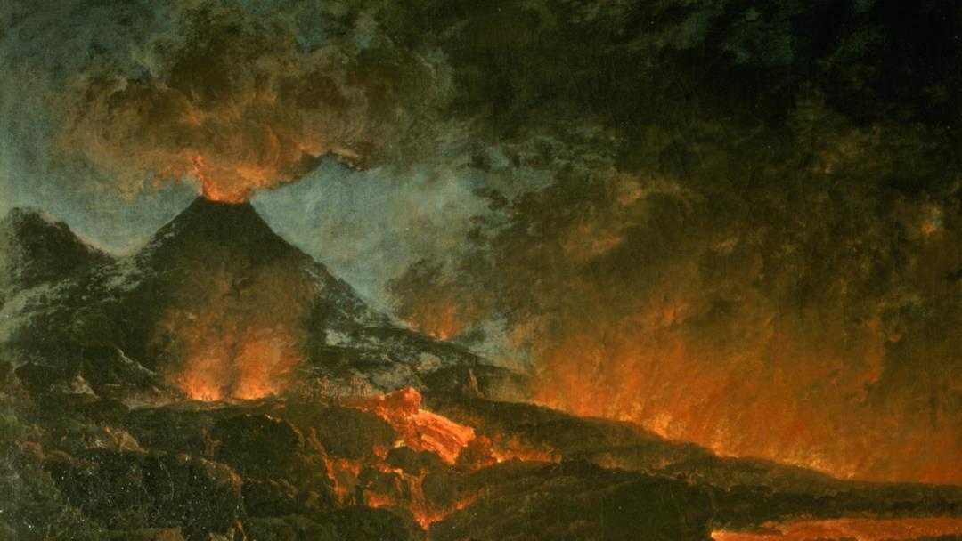 ثوران جبل فيزوف سنة 79